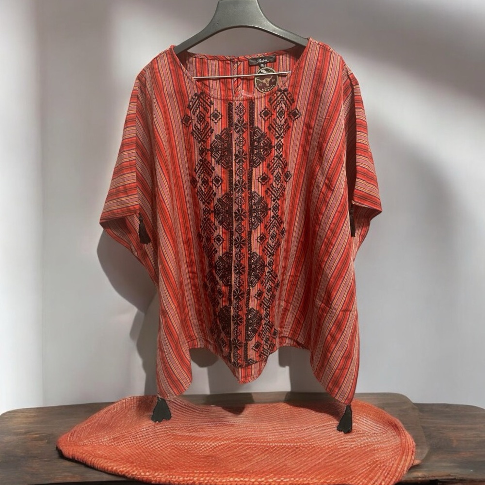 Andree’ The Pioneer Women’s Fall Festive Tunic Poncho Pullover